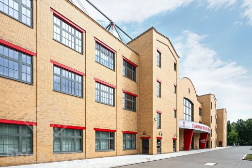 Кирпич Muhr 01 Niederlausitzer Gelb edelglanz DF