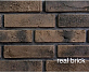 Кирпич ручной формовки Real Brick КР/0,5ПФ угловой RB 02 осиновый 