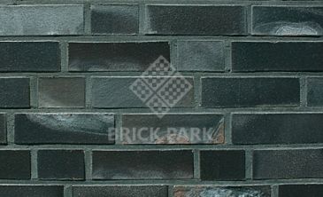 Клинкерная плитка Abc Schuttorf R 0954 schwarz-blau-bunt geflammt glatt