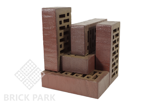 Облицовочный кирпич RECKE BRICKEREI (РОССИЯ) 5-92-00-2-00 0,7NF, 250x120x65 мм