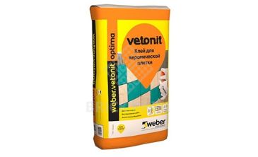 Клей для плитки Weber.Vetonit Optima 25 кг