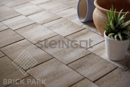 Тротуарная плитка Новый город Травертин (Travertin) 40 мм