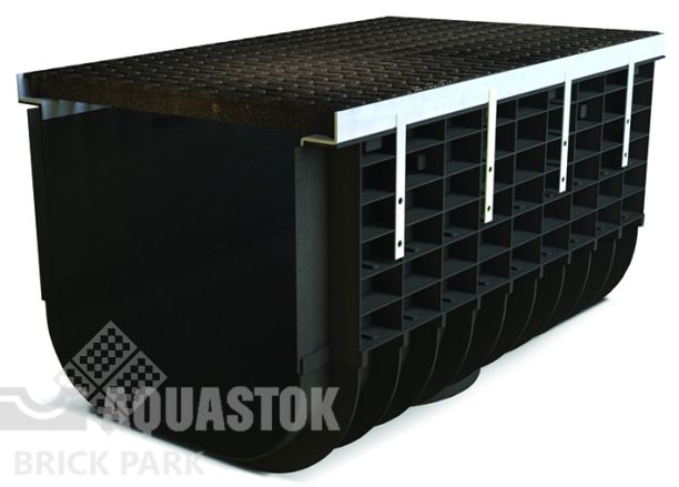 Лоток ЛВП Profi DN500 H515 C250 комплект с решеткой чугунной