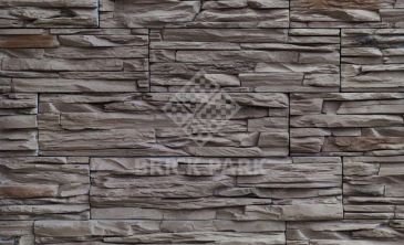 Декоративный камень Bergstone Скалистый берег шоколад 09 (Угловой)