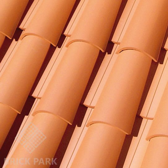 Черепица La Escandella Curved Roof Tile T5 RED