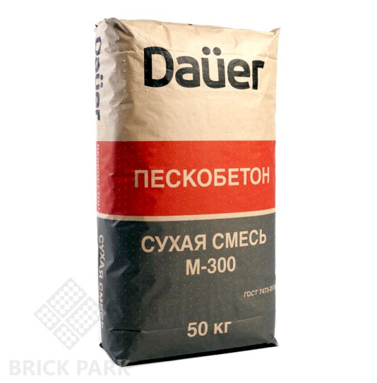 Cухая смесь Dauer М-300 Пескобетон 1000 кг