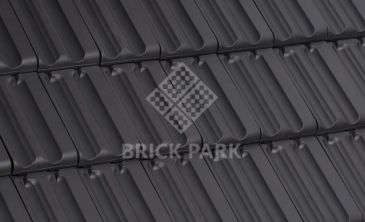 Черепица керамическая Laumans MULDEN VARIABEL Натуральный Ангоб nr.30 xenon-grau