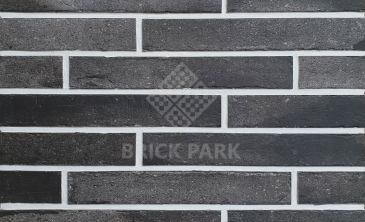 Клинкерная плитка (Ригель) Interbau - Brickloft Anthrazit 468х40х10