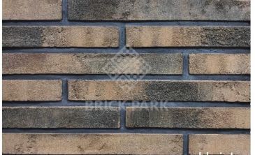 Кирпич ручной формовки Real Brick КР/1ПФ Ригель RB 05 коричневый