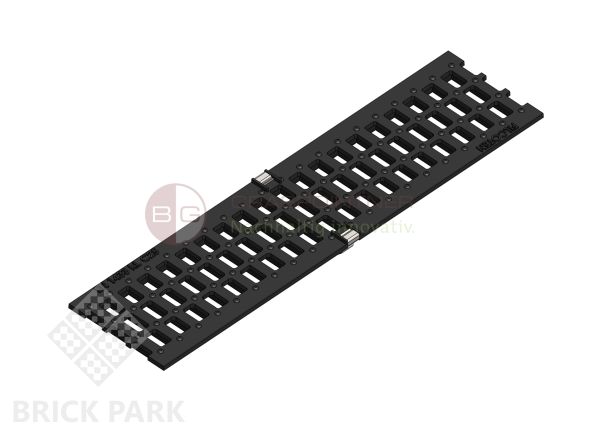 Решетка ячеистая чугунная Filcoten DN 100, 500/124/5, кл. C250, с пружинным крепежом
