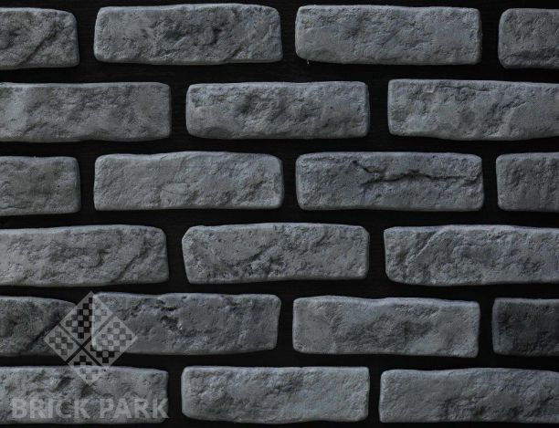 Декоративный камень Bergstone Сан Марко черный пепел 19 (Угловой)