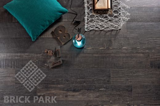 Керамогранит Italgraniti Scrapwood Coke 20x120